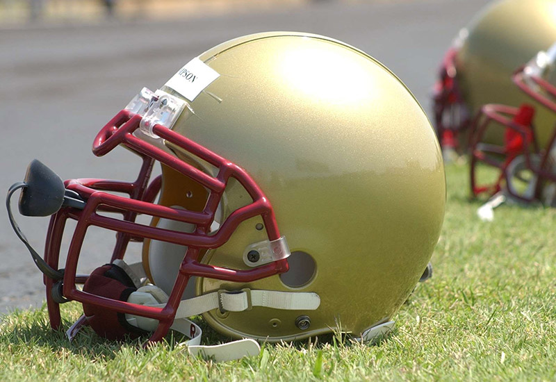 How to Spray Paint a Football Helmet 