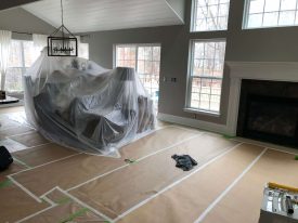 Interior painting protection