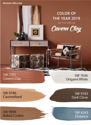2019 Paint Colors Of The Year Textbook Painting - Cleveland Browns Paint Colors Sherwin Williams