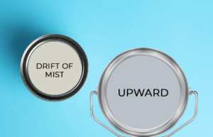 sherwin williams color trend upward drift of mist interior paint