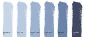 BLUE NOVA BENJAMIN MOORE DIFFERENT SHADES