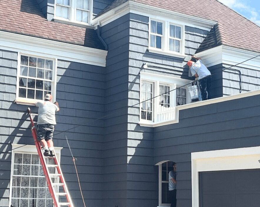 Professional exterior painting