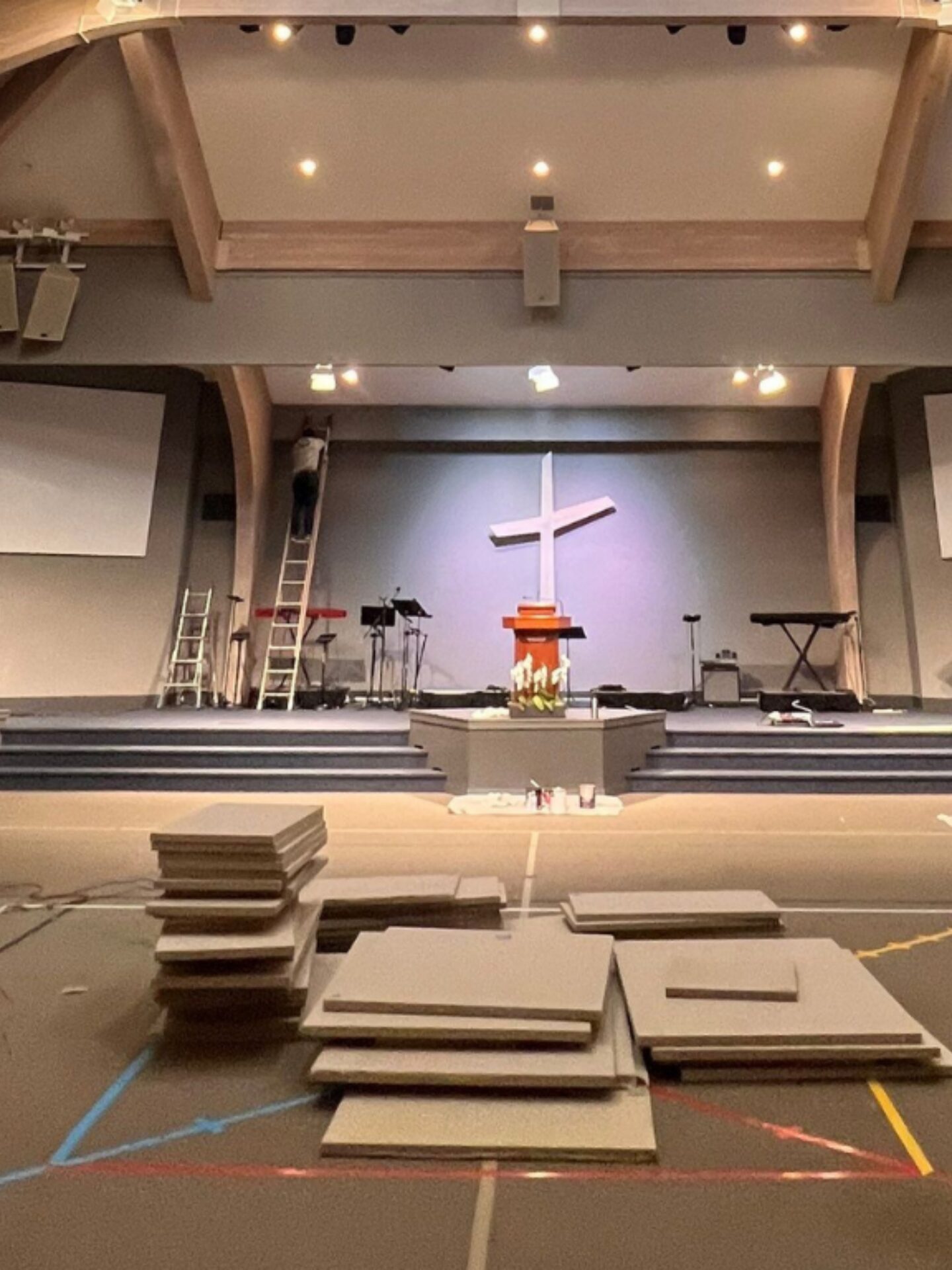 church painting service in avon ohio